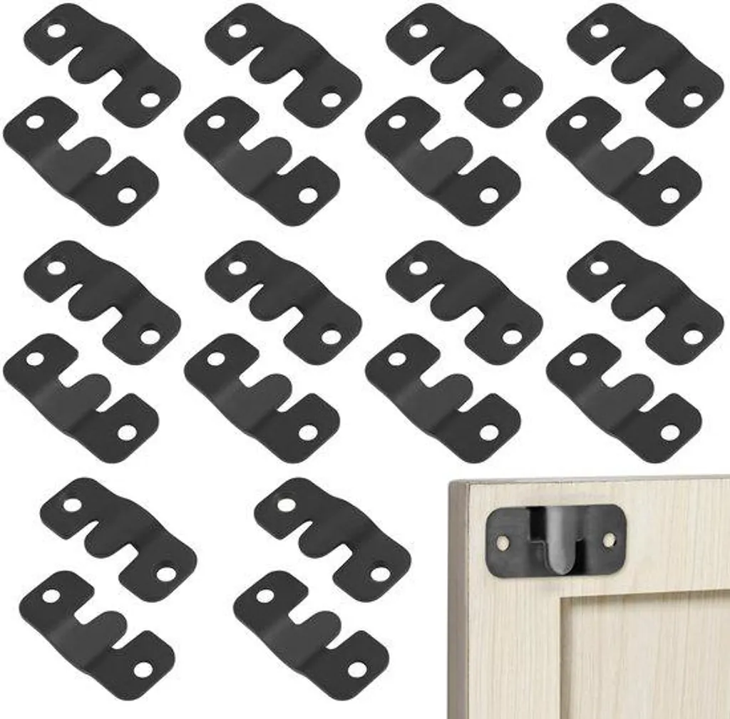 Crochets robustes en acier inoxydable pour cadres et miroirs lourds