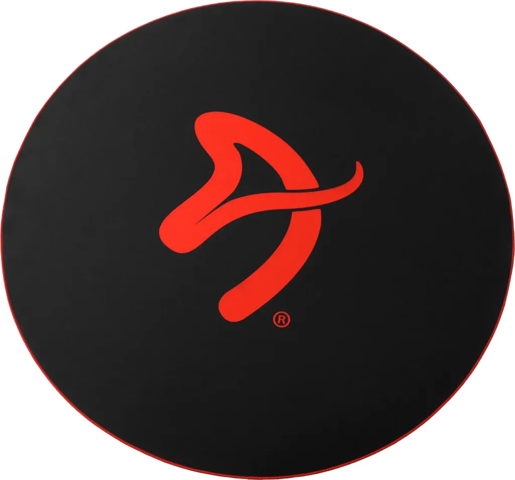 Arozzi ZONA Tapis de protection sol Noir/Rouge - Haute résistance et grip