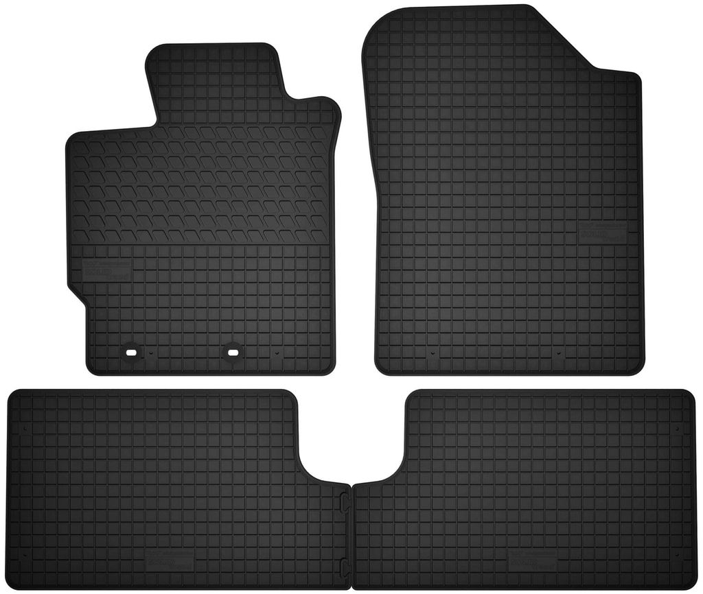 Lot de tapis en caoutchouc pour : Toyota Yaris III à hayon Image du produit 