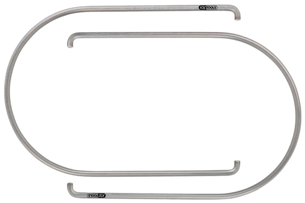 KS TOOLS Clip a molla per bloccaggio del volante per Mercedes, 2 pezzi - 500.1310