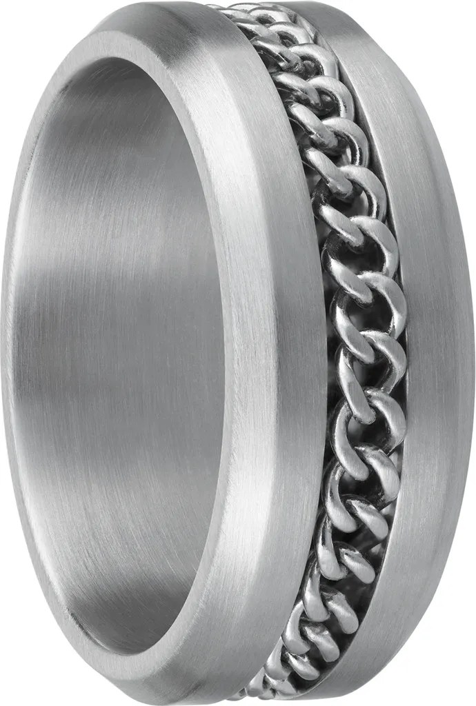 Bague Bering Arctic Symphony 534-11-133 : Accessoire Homme Style Chic