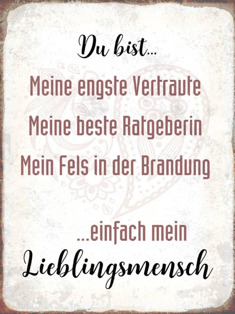 vianmo Holzschild 40x30 cm du bist einfach Lieblingsmensch