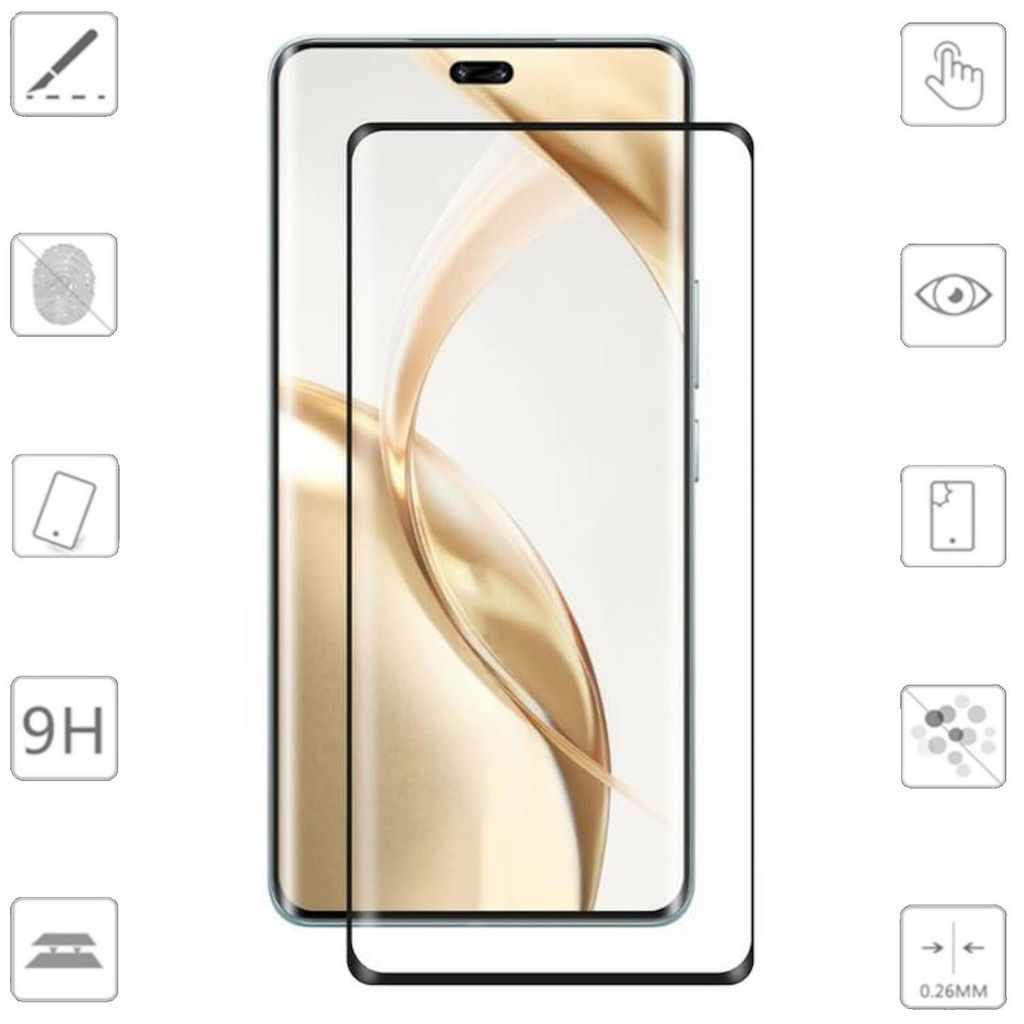 Per Honor 200 Pro 4D Display LCD completo curvo H9 Immagine del prodotto 