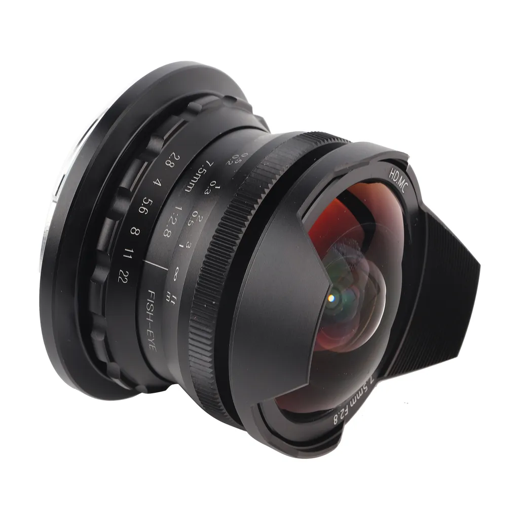 Objectif Fisheye Monture Z Haute Définition pour Photo sans Miroir f2.8