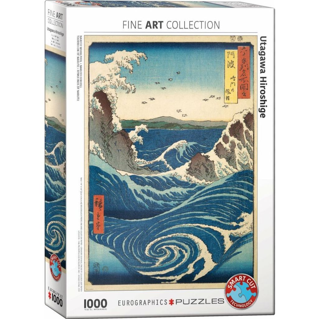 EUROGRAPHICS Puzzle Utagawa Hiroshige: Naruto Strudel 1000 Teile