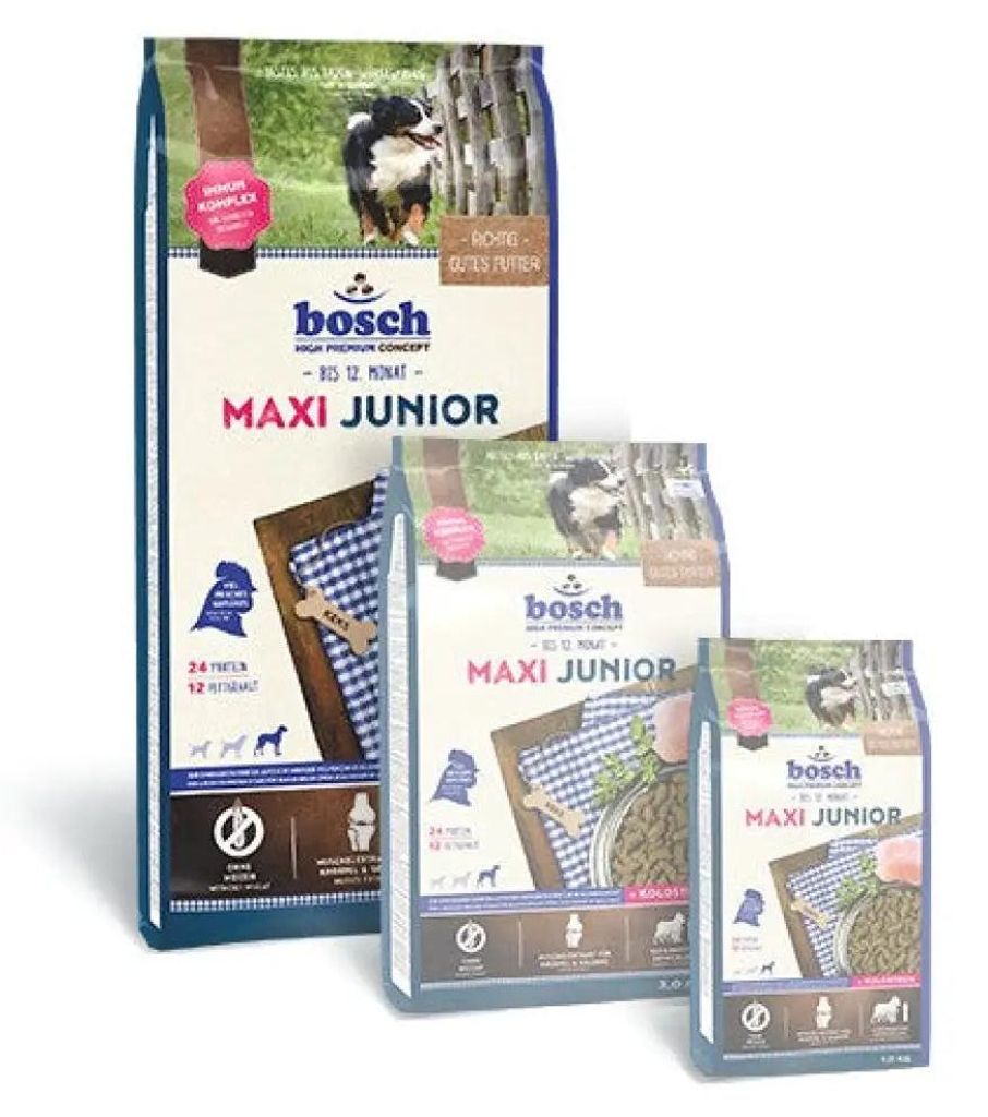 Bosch MAXI JUNIOR, Szczenięta, Maxi (26 - 44 kg), Drób, 15 Zdjęcie produktu 