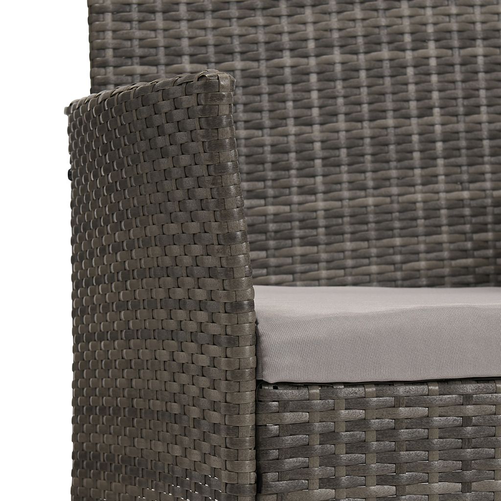 SVITA Rattan Set BROOKLYN 2020 in grau Gartenmöbel Terrasse Produktbild 7