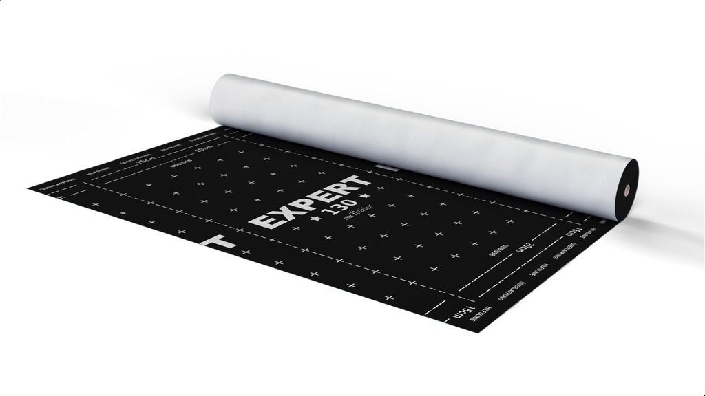 Unterspannbahn 130g/m² ZVDH inkl. 2x Selbstklebestreifen, Produktbild 
