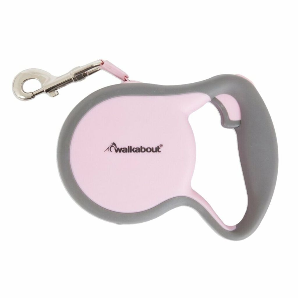 Walkabout Retractable Leash Rosa XS