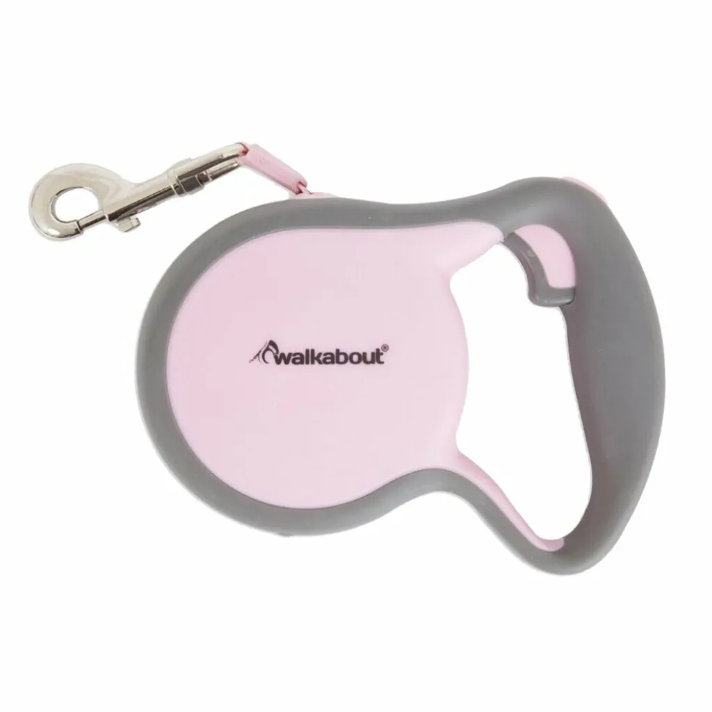 Acquista Walkabout Rosa XS | Guinzaglio Retrattile Cani 3 Metri