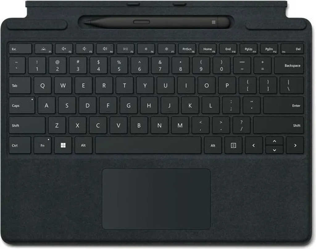 Clavier Microsoft Signature Noir avec Slim Pen 2 : Libérez votre Surface