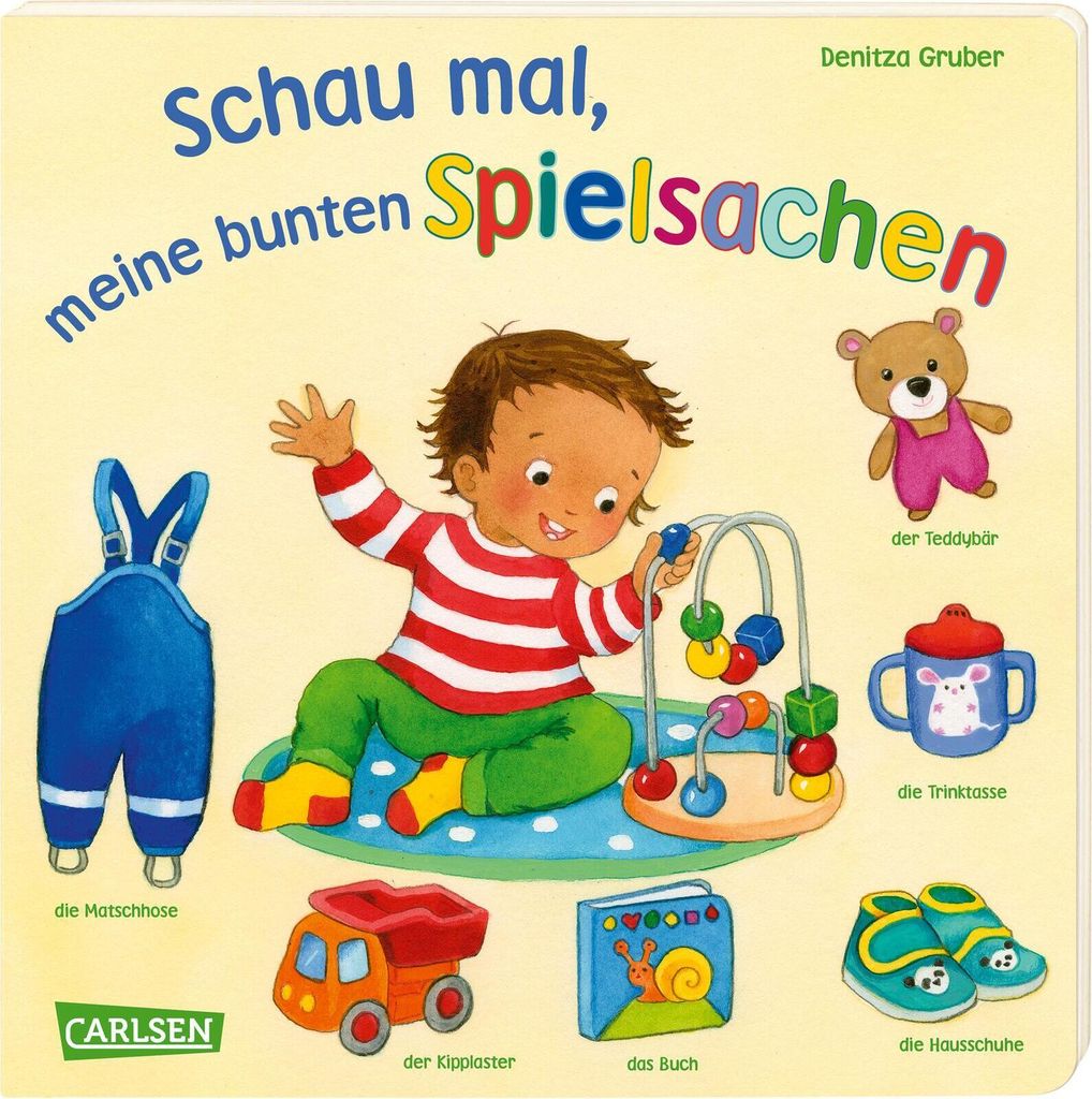 Carlsen Verlag GmbH Schau mal, meine bunten Spielsachen