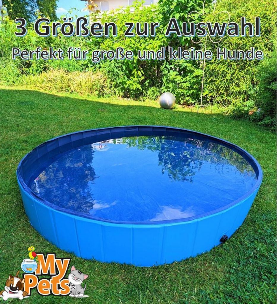Hundepool L Pool Schwimmbecken Swimmingpool Hunde Produktbild 