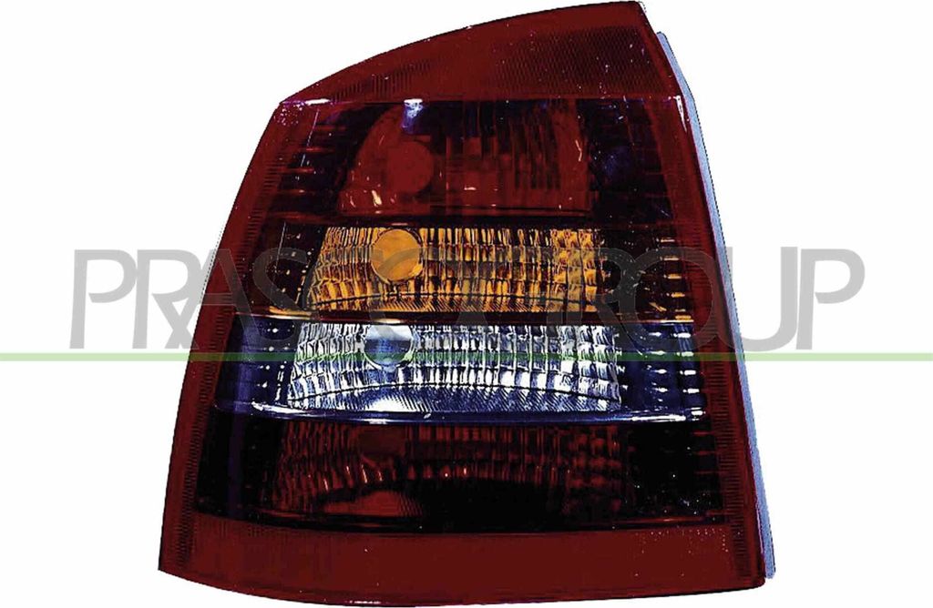 PRASCO Rückleuchte Heckleuchte Links für OPEL Astra G CC (T98) Astra G Caravan (T98) Astra G Limousine (T98)