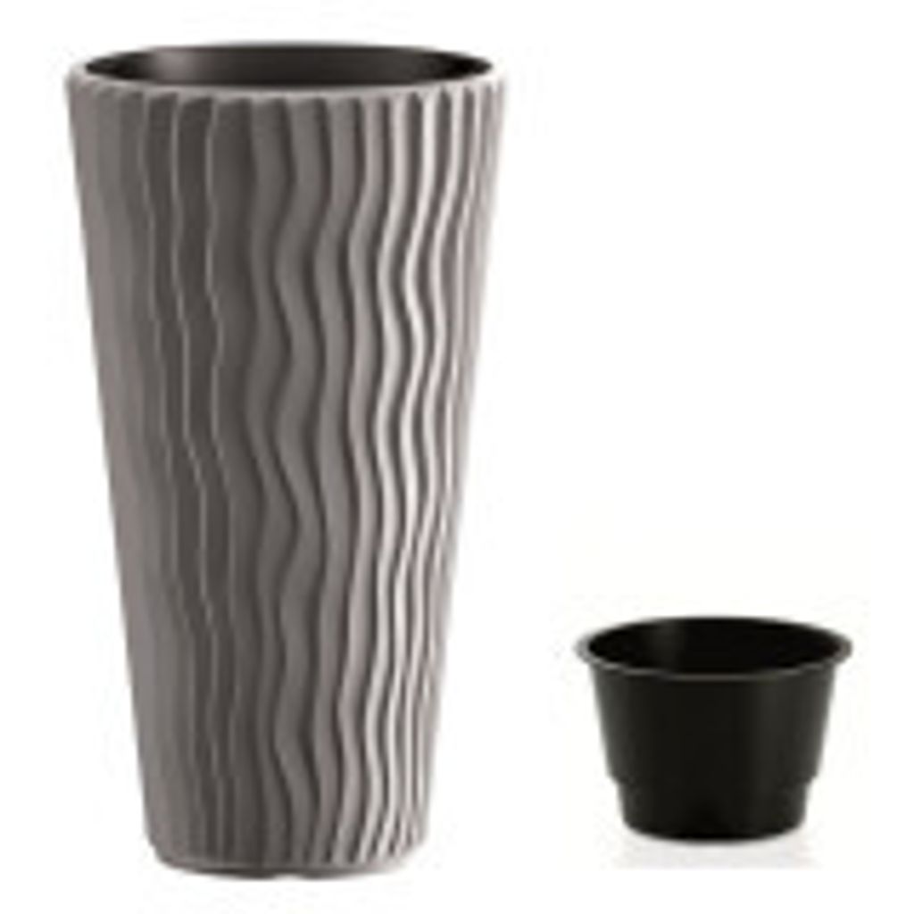Prosperplast Sandy Bowl Vaso Da Fiori Pensile (Bianco