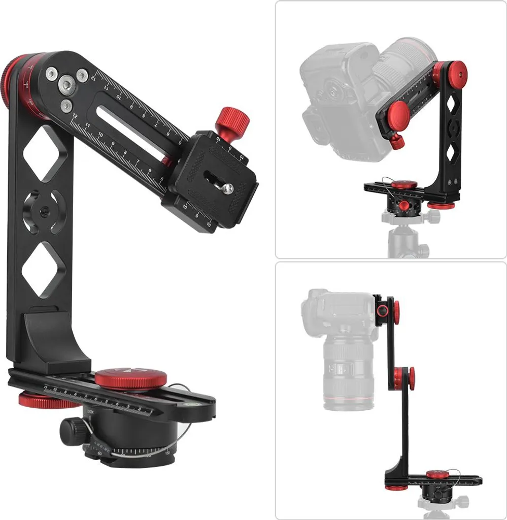 Fixation Panoramique 720° : Stabilisez votre DSLR jusqu'à 10 kg