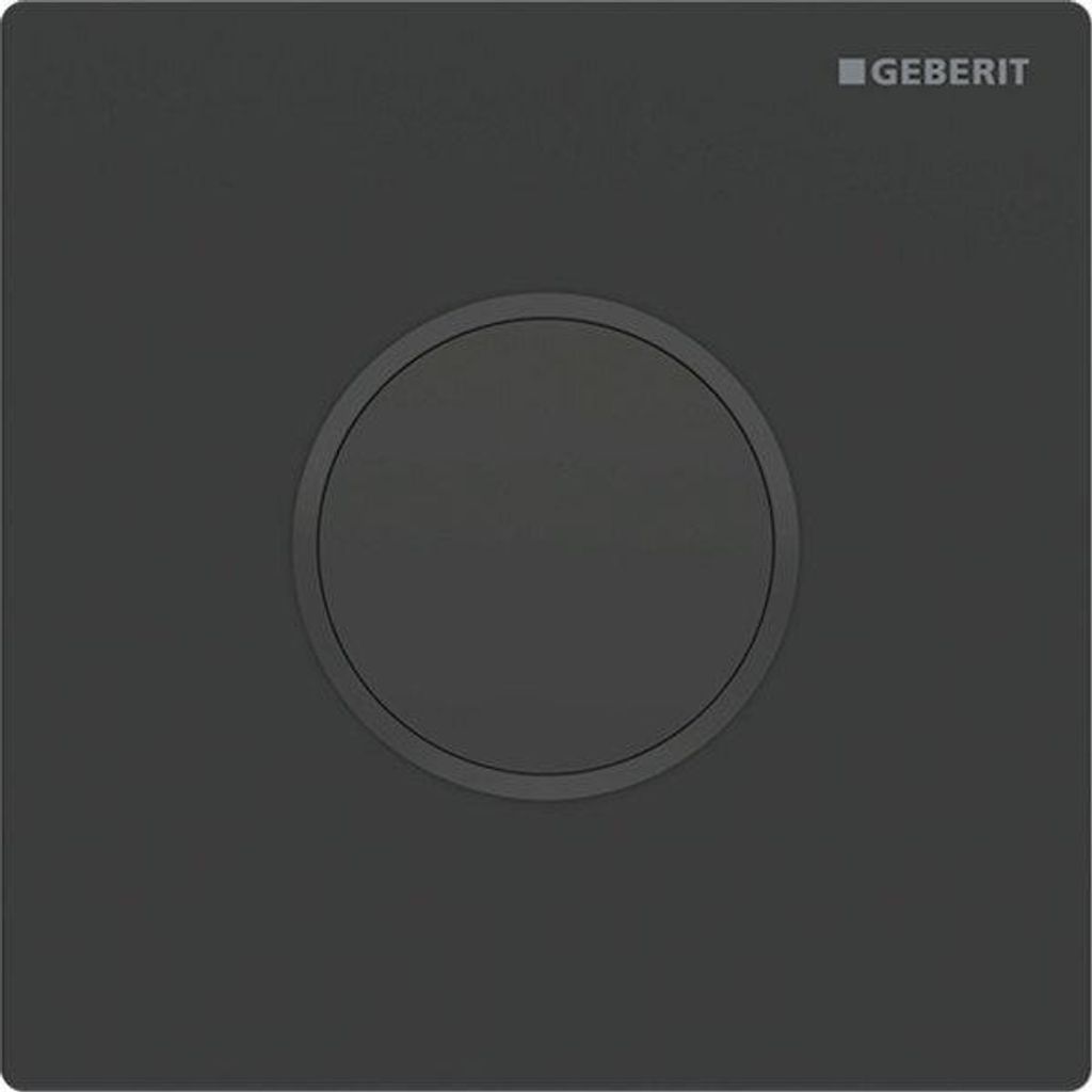 Geberit Urinalsteuerung mit elektronischer Spülauslösung, Netzbetrieb, Abdeckplatte Typ 10, 116.025.16.1