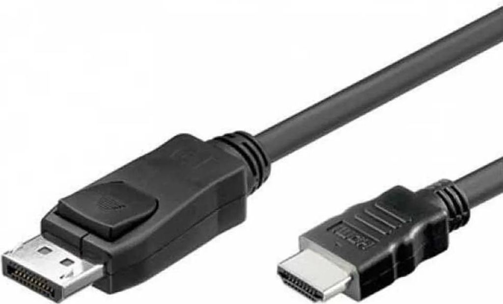 Techly DisplayPort 1.2 auf HDMI Kabel schwarz 2m