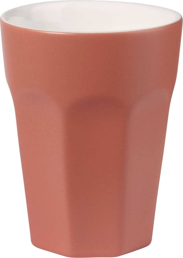 ASA Selection ti amo colore Becher Espresso, Espressobecher, Kaffeetasse, Tasse, Steingut, Red Clay, 100 ml, 5079354