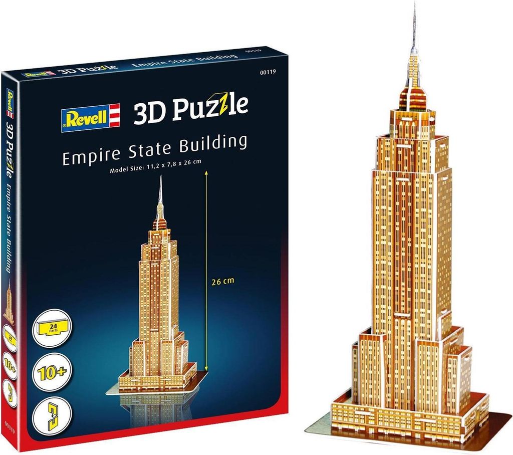 Revell 3D puzzle Empire State Building 24 dielikov Obrázok produktu 