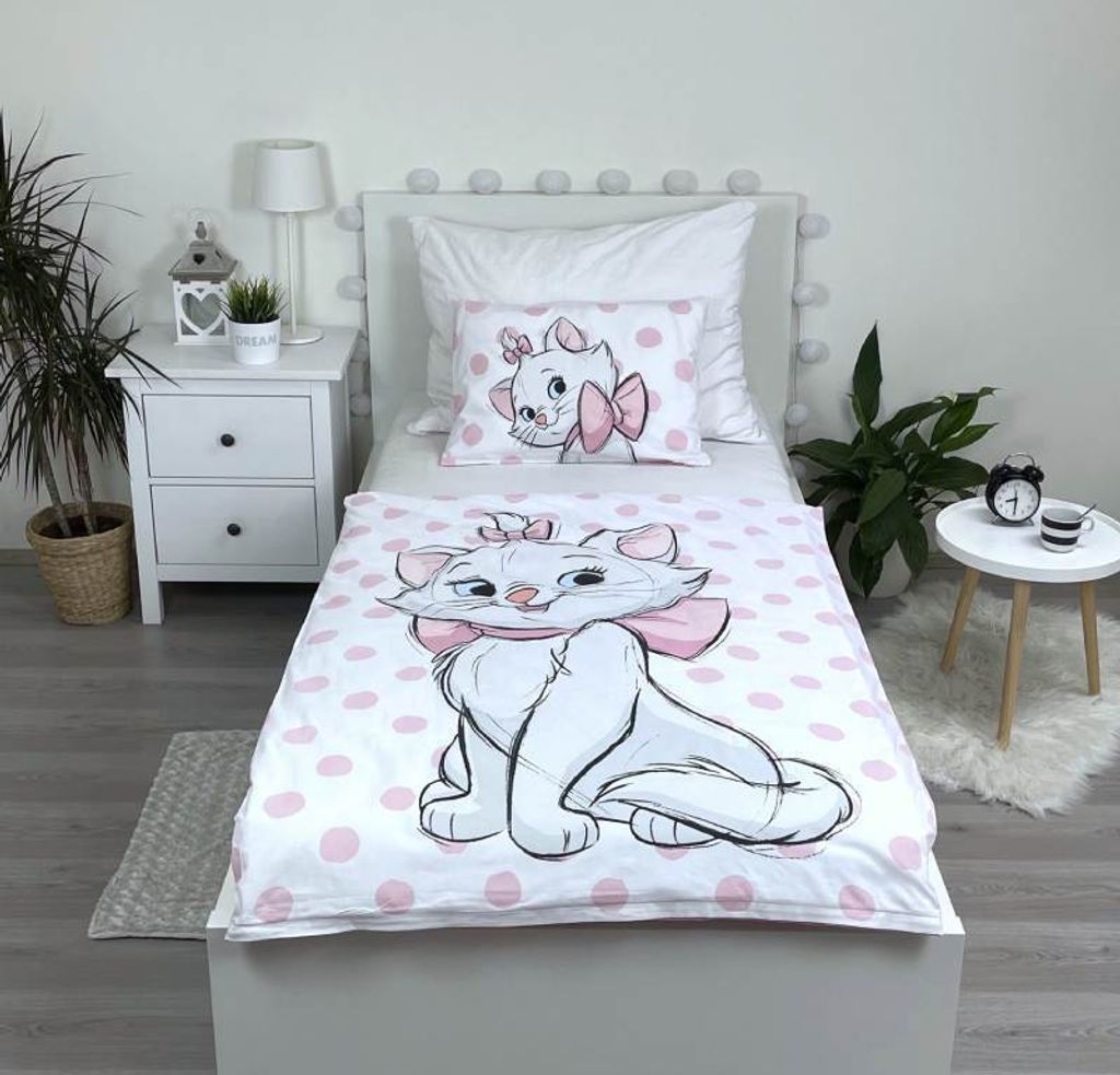Dekbedset met 'Gabby's Poppenhuis'-print - 1-persoonsbed - ROSE - Wonen - 39.00