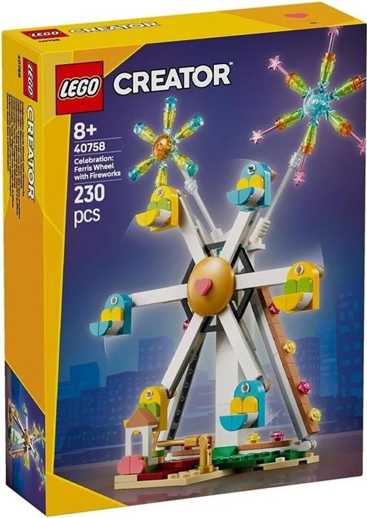 LEGO -  40758 Oslava: Ruské kolo s ohňostrojem. Obrázek produktu 