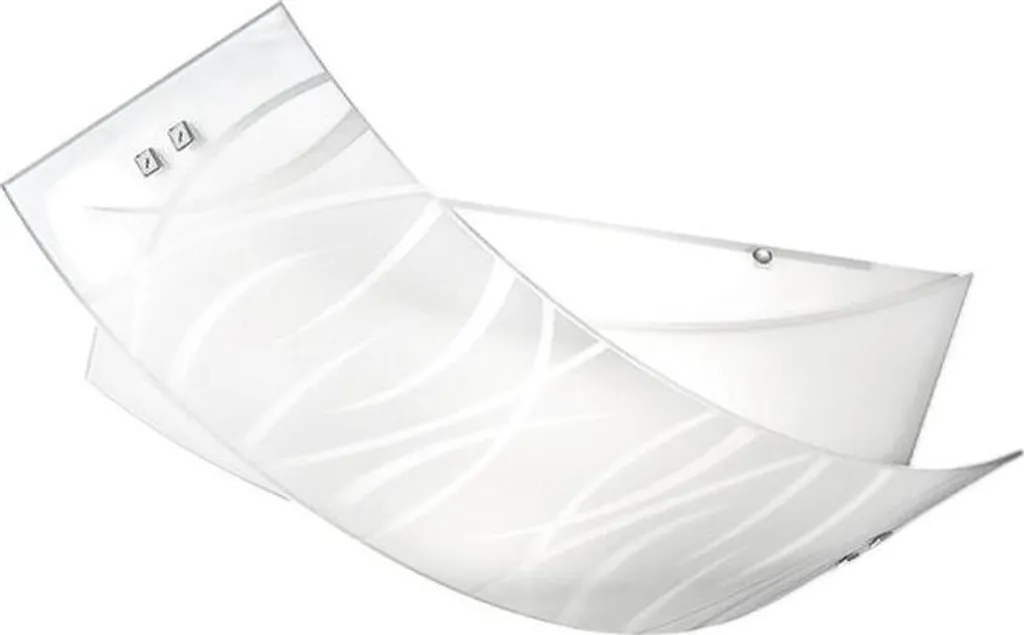 Lampade a soffitto Agnese bianco 2XE27 max 2X70W IP20 - Applique led da muro design moderno