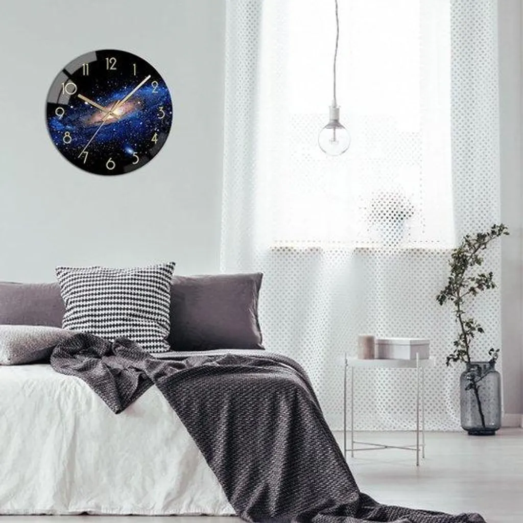 Réveil Silencieux 30 cm pour Salon et Chambre - Horloge Design Moderne
