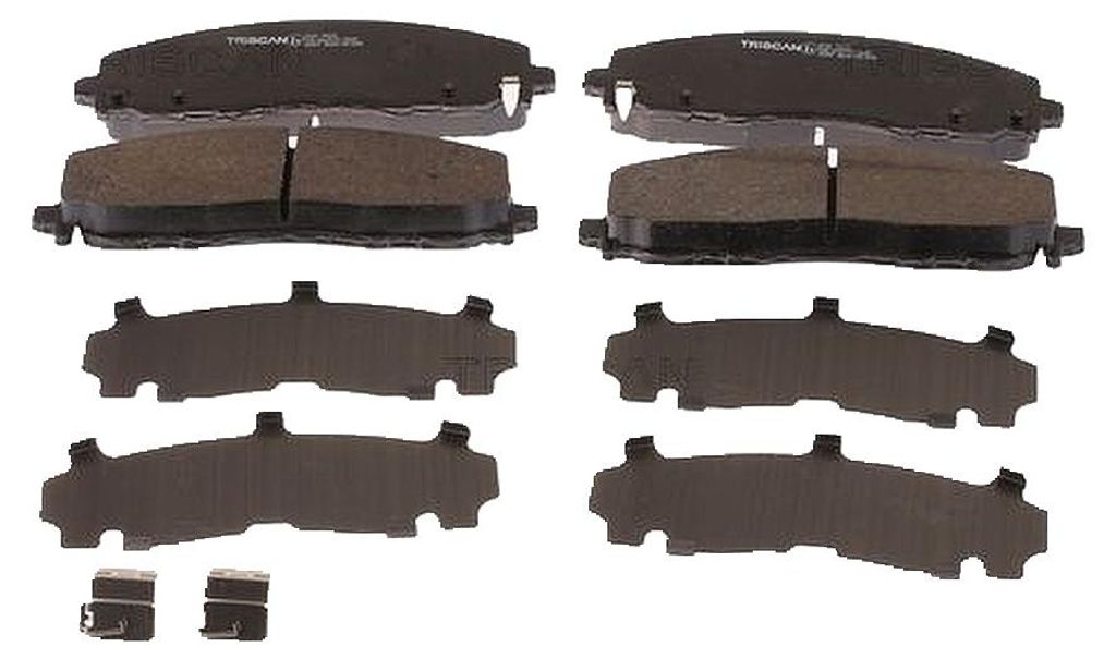 Bremsbelagsatz Scheiben 18,5 mm TRISCAN IAM-Expertise für u.a. FIAT FREEMONT
