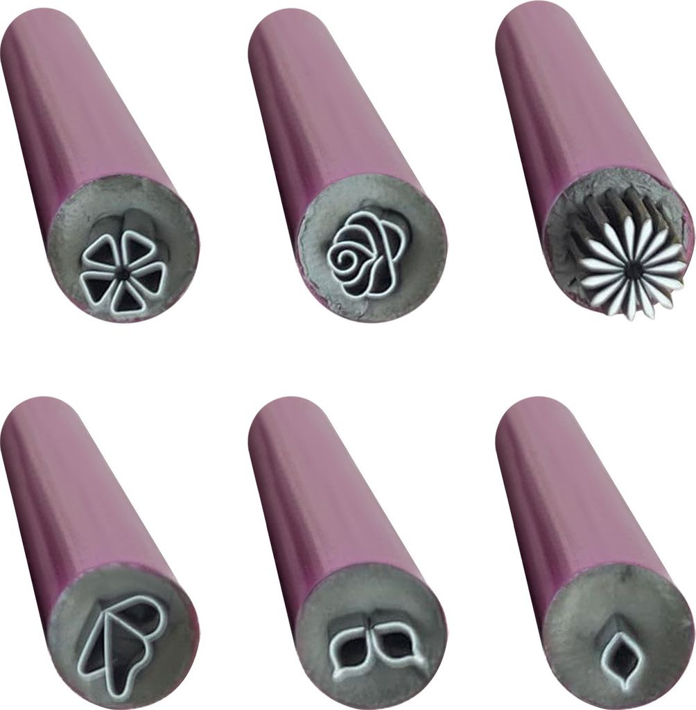 6-teiliges Nailart-Stempelstift-Set, einfach zu verwendende DIY-Gel-Nagelstifte für schöne Blumenmuster, Nagelstempellack-Drucker-Set für die Ma...