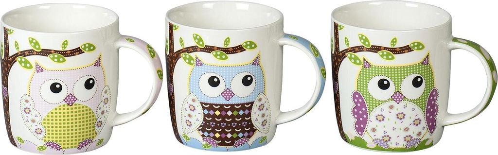 Kaffeebecher Motiv 'Eule' 9 cm sortierte Ausführung Produktbild 2
