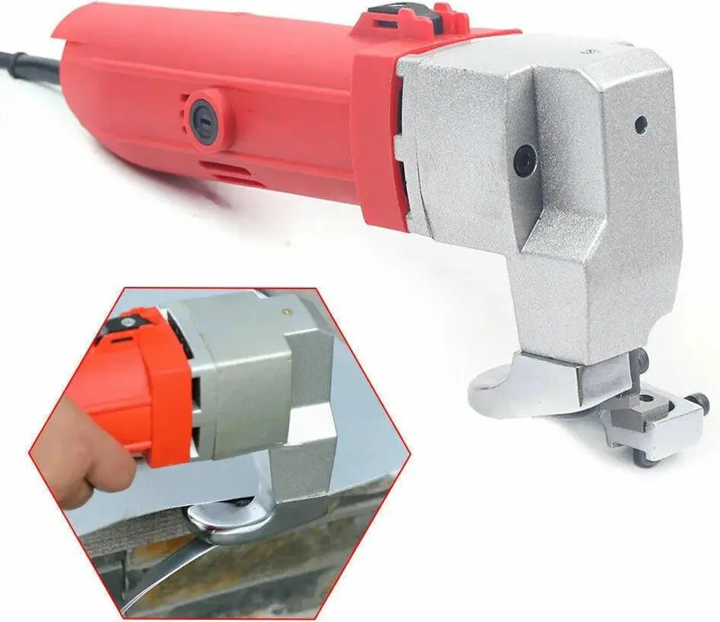 Grignoteuse électrique pour découpe de tôle - Cisaille 220V travaux inox