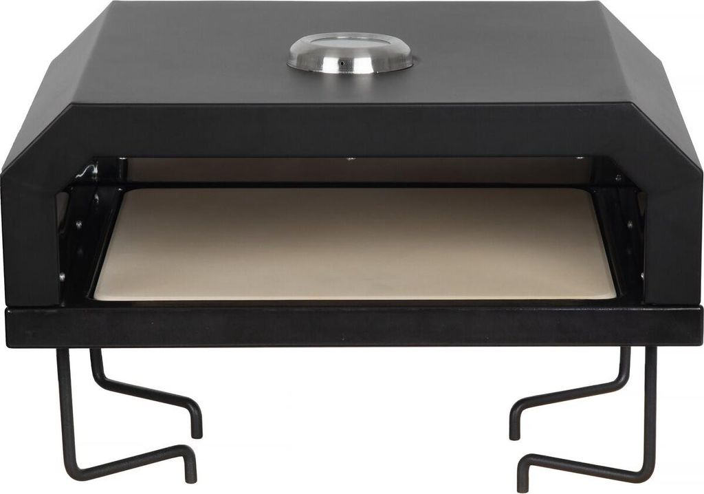 Pizzaofen für Grill "Pizzello" - 40 x 35 x 28 cm - Schwarz Produktbild 
