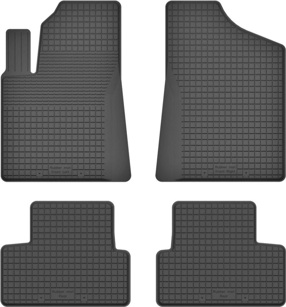 Gummi-Automatten, 4er-Set, universell für: Fiat Coupe Coupé Produktbild 