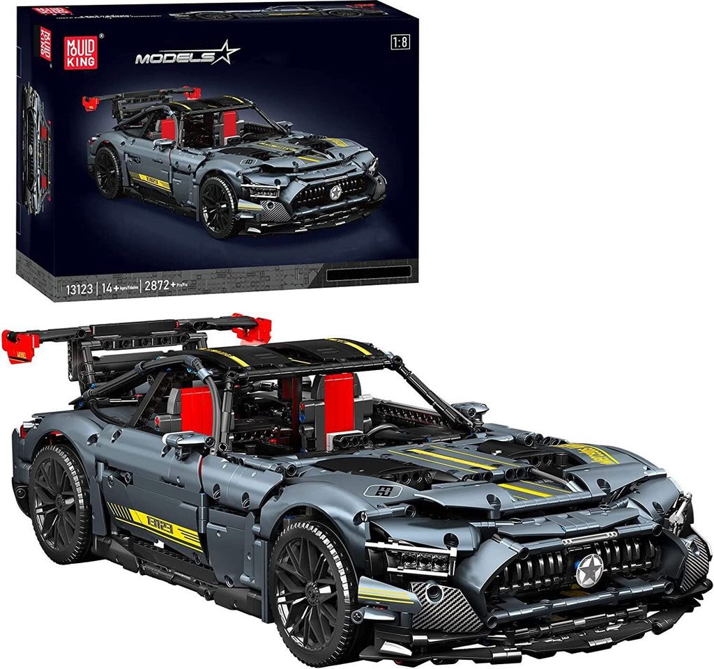 2872 dílků stavebnice Mould King 13123 závodní auto Obrázek produktu 