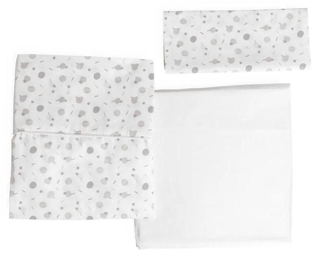 Chicco N2m Forever U&d Lakenset voor wieg, meerkleurig, Productafbeelding 