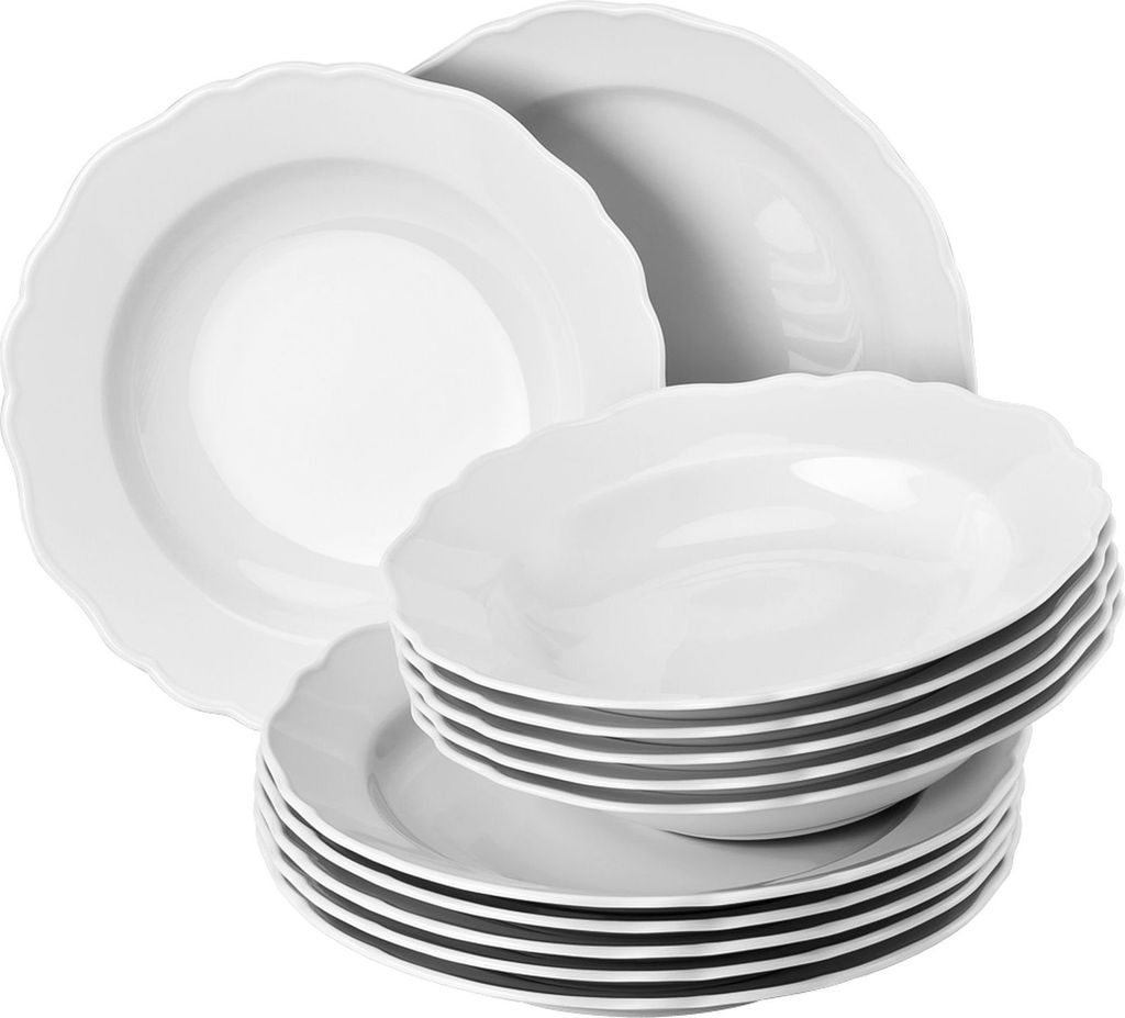 Hutschenreuther Maria Theresia Weiss Tafelset Essservice Produktbild 