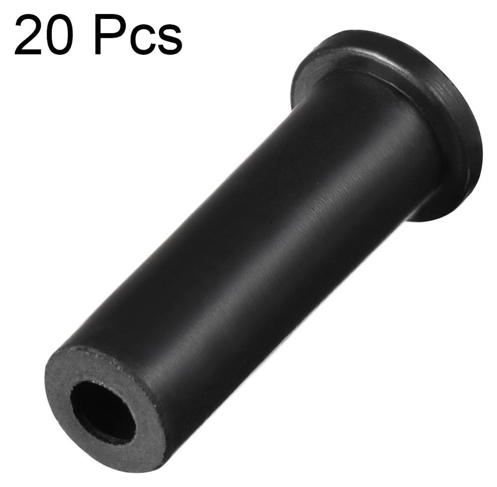 20 Stš¹ck PVC Zugentlastung Kabelknickschutz Kabelschutz 39mm L?nge 10-6mm DE