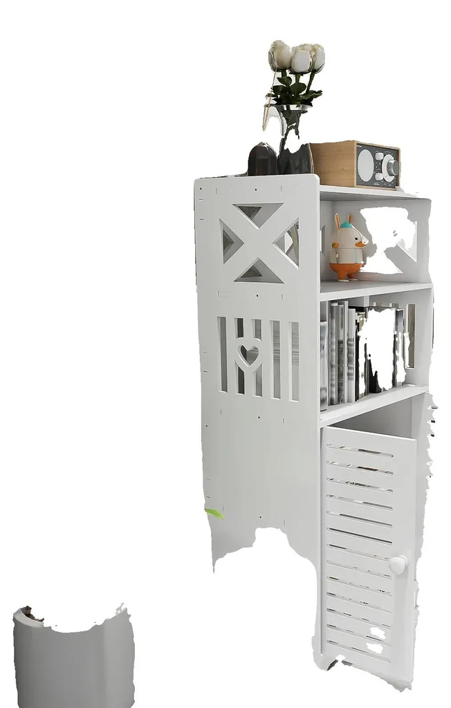 Armoire de rangement pour chambre et bureau blancheur éclatante 180cm