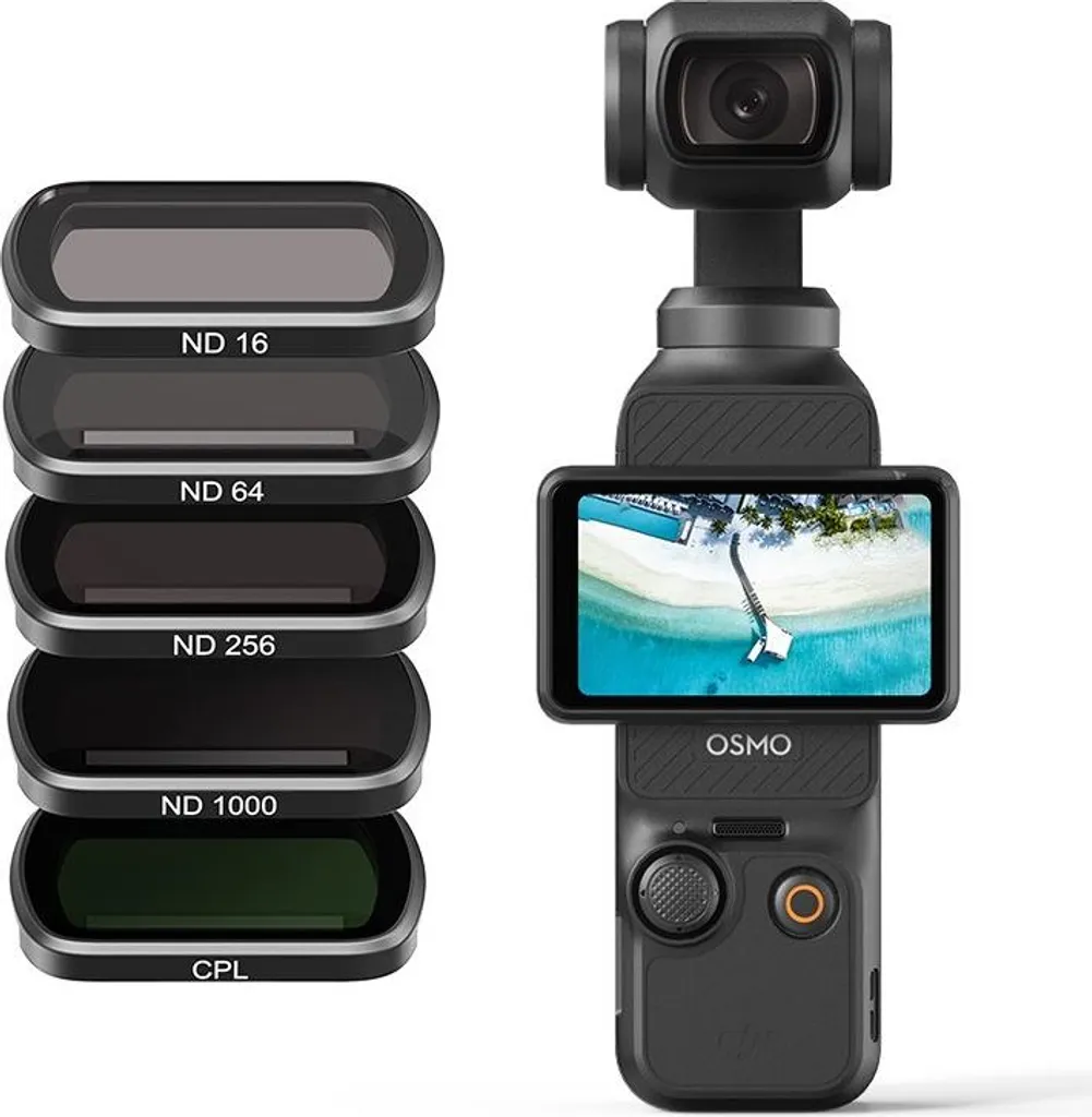 Pack filtres ND pour DJI Osmo Pocket 3 idéal pour vlogs et pose longue - 8