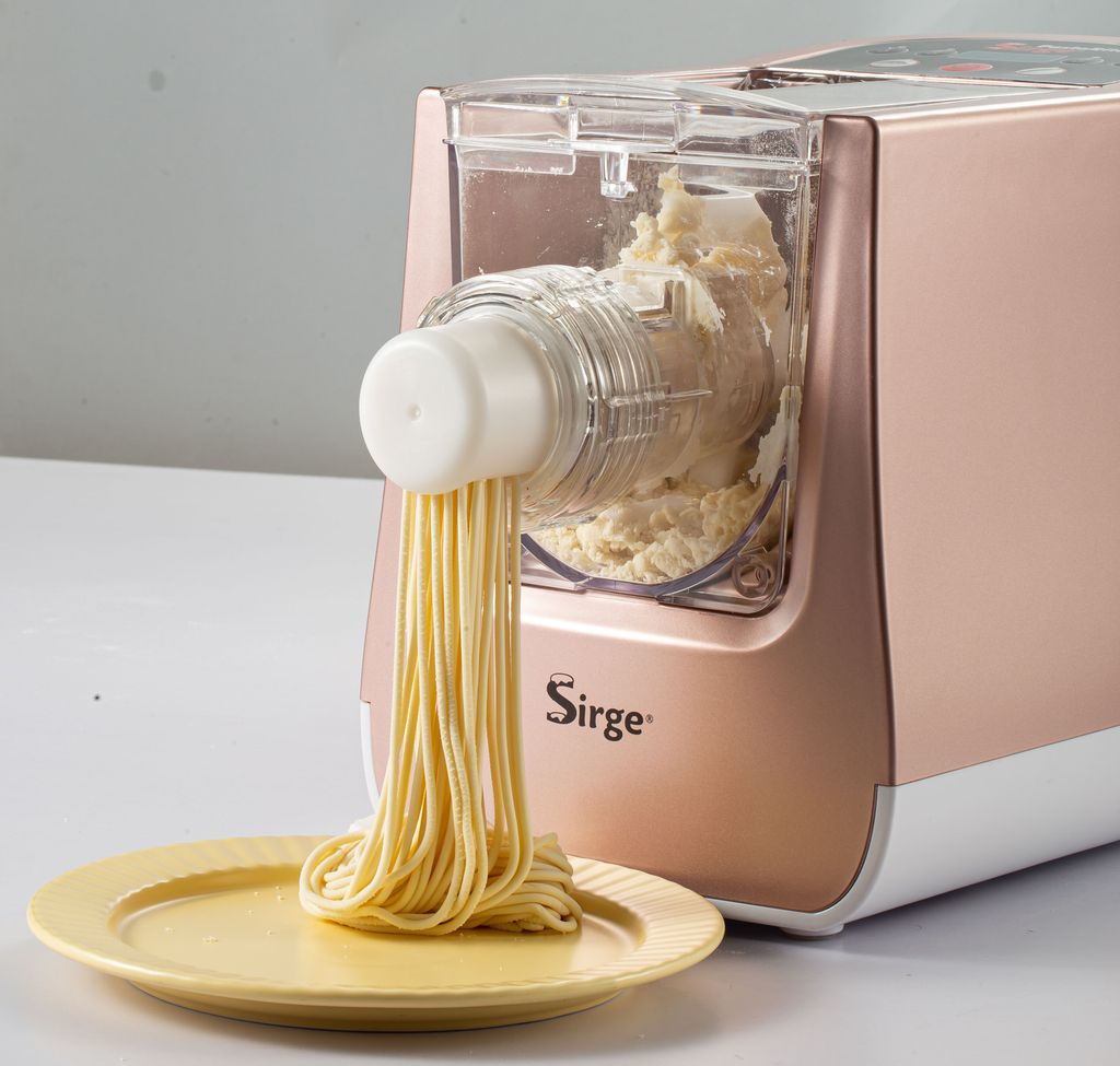 Maschine für hausgemachte frische Pasta, 300 W, bis zu 900 g Pasta – 22 Matrizen für ALLE Mehlsorten, auch GLUTENFREI