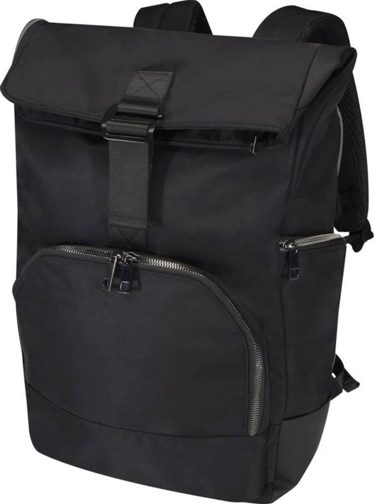 Rucksack "Rhine", Roll Top, recyceltes Material, 18 Liter PF4640 (Einheitsgröße) (Schwarz)