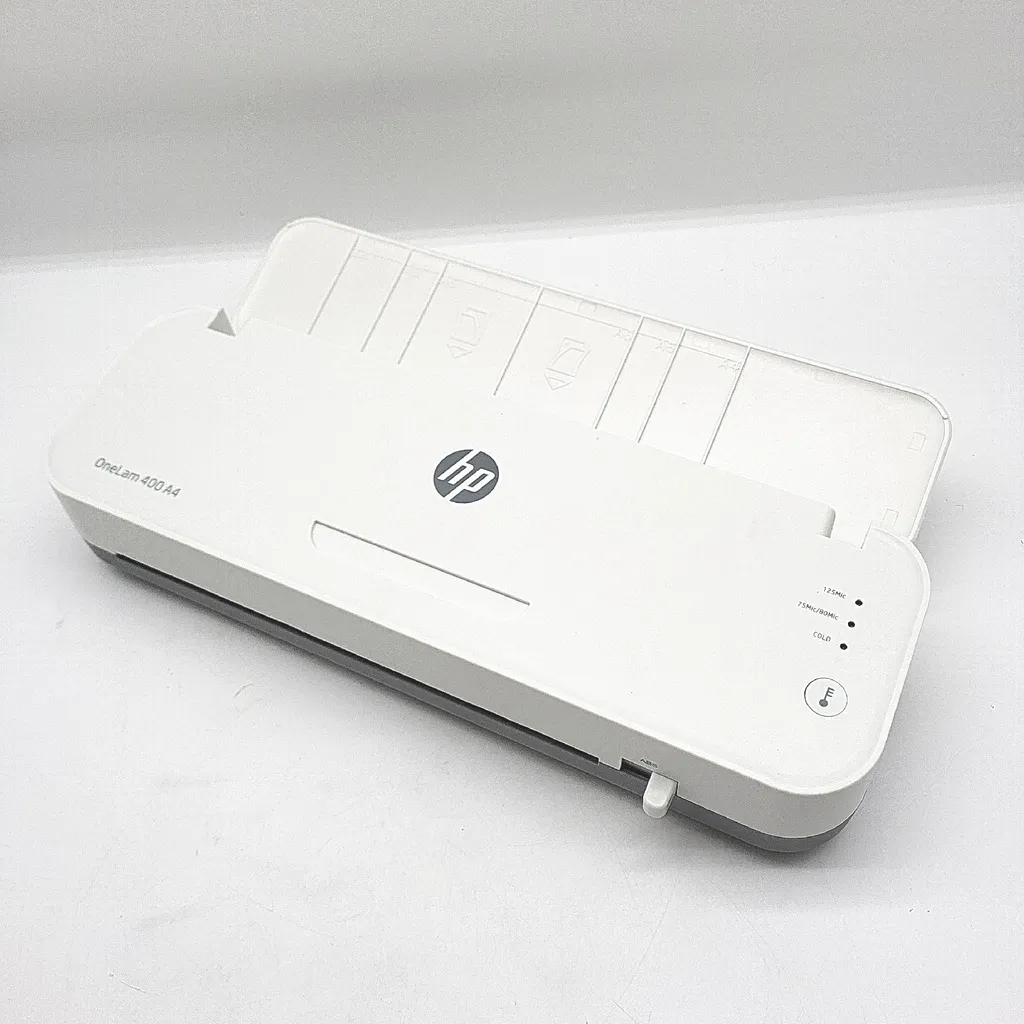 Machine à Plastifier A4 HP OneLam 400 Set avec Coupe-papier Intégré - 9