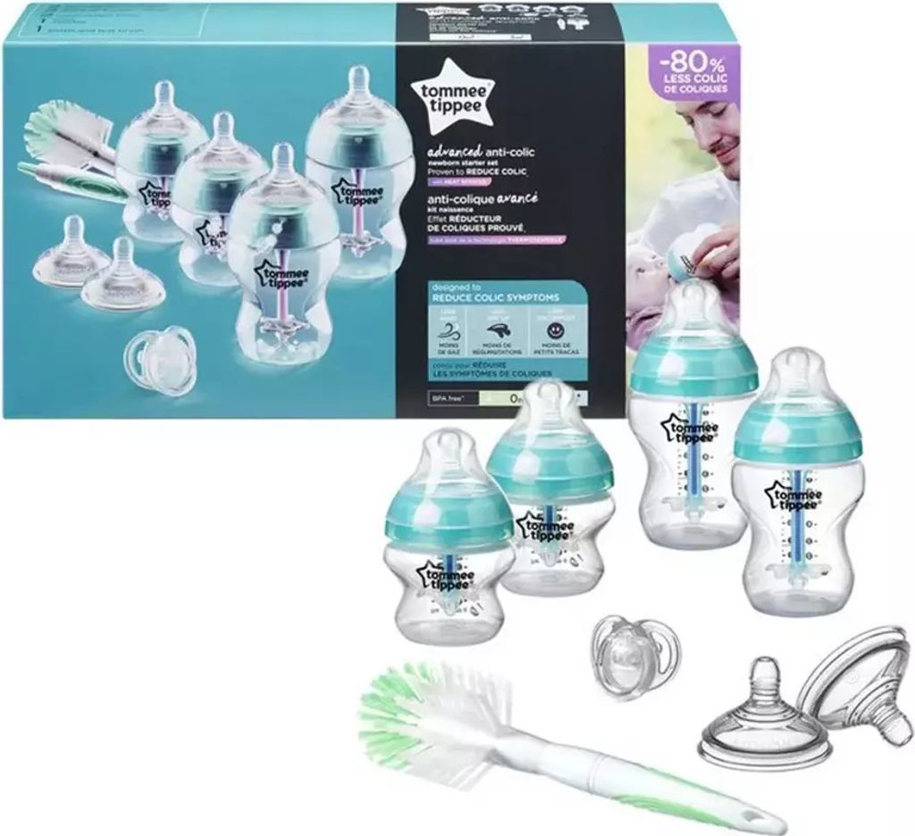 Tommee Tippee Kit de démarrage pour biberons, Advanced Anti Image du produit 
