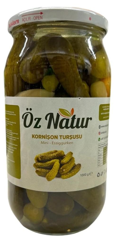 Öz Natur | Antep Gewürzgurken (Kornison) 1kg
