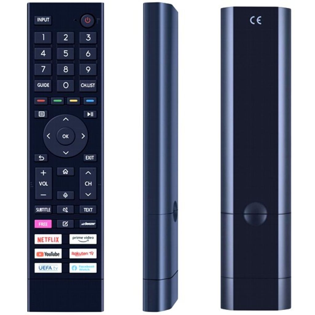 Telecomando per Hisense ERF3B80H UEFA, di ricambio Immagine del prodotto 