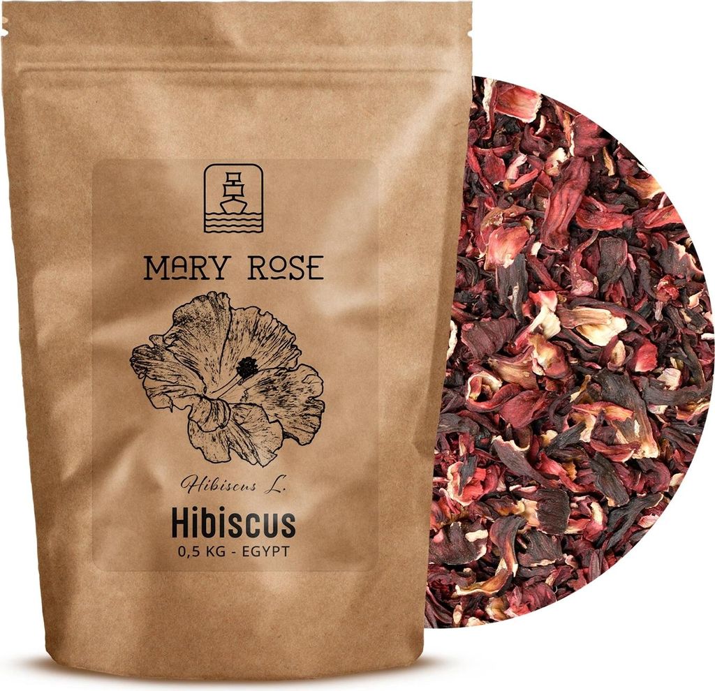 Mary Rose - Hibiscus (pétales) 0,5 kg Image du produit 