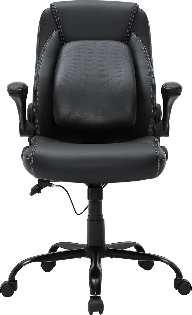 Chaise de bureau contre le mal de dos SucceBuy ergonomique cuir réglable