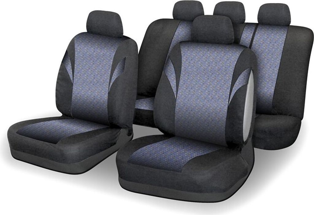 Poťahy sedadiel sada 9ks POLY farebné AIRBAG 31680 Obrázok produktu 