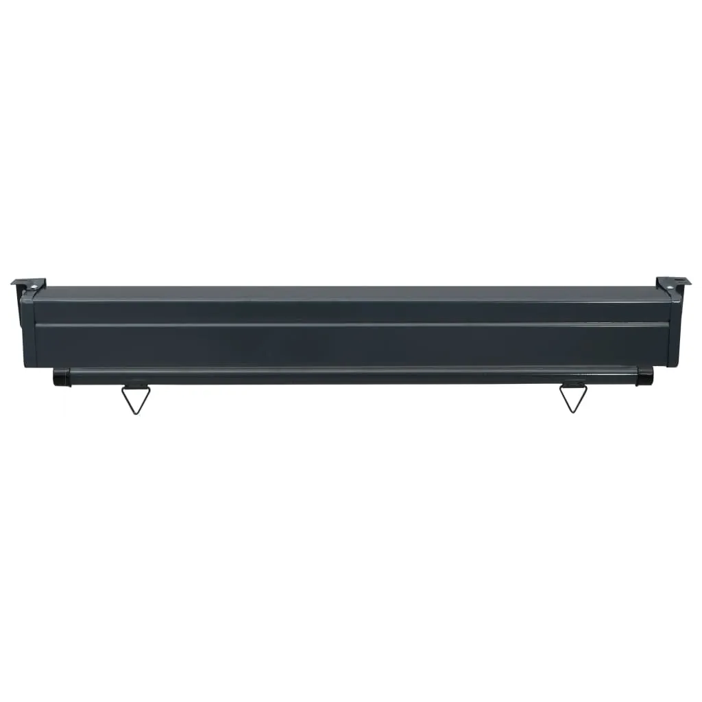 Tenda Privacy Balcone vidaXL 125x250 Rosso | Montaggio Rapido - 11